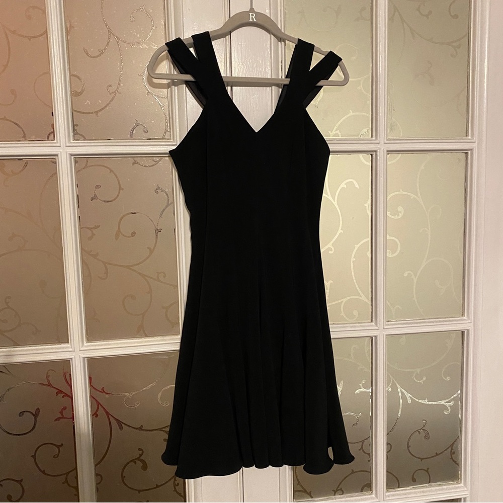Jay Godfrey size 4 black cocktail dress